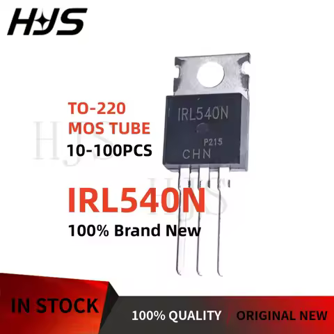 10~100Pcs Brand New IRL540NPBF IRL540N N-channel MOSFET field-effect transistor TO-220 In Stock