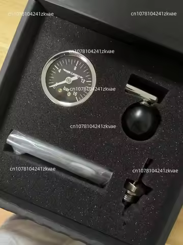 Mischief prank E61 coffee machine variable pressure needle flow limit valve lever pressure gauge Roc