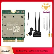 5.4 WiFi7 QCNCM865 Wireless Network Card Tri-Band 2.4GHz/5GHz/6Ghz 5800Mbps M. 2 Wireless Adapter fo