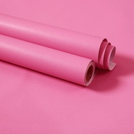 Fanta Pink Plain Wall Wallpaper 8m to 9m x 45cm