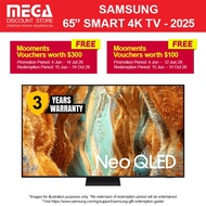 SAMSUNG QA65QN70FAKXXS 65" NEO QLED 4K QN70F SMART TV | Free Slimfit WMT | Free $400 Mooments Redeem