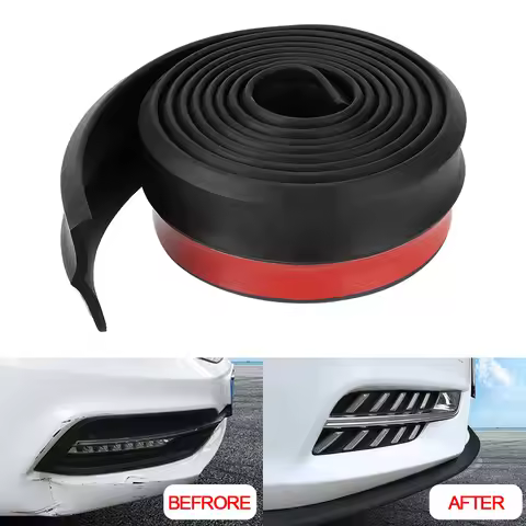 Exterior Mouldings 60mm Width Rubber Strip 2.5m Car Front For Golf 7 Gti Bmw M2 F87 Cla C118 Bmw F36