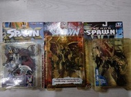 ［請先閱讀產品描述］絕版罕有 MCFARLANE TOYS CYBER SPAWN / CURSE OF THE SPAWN 2 / MEDIEVAL SPAWN III FIGURE