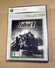 便宜賣！X-BOX 360日版遊戲-  Fallout 3 異塵餘生3 白金（瘋電玩）