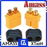 AMASS XT 60 XT-60 XT60 MALE FEMALE CONNECTOR 1 PAIR LIPO BATTERY RC