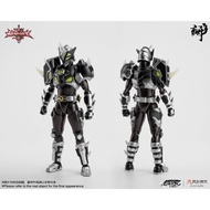 Degenerator Industry Armor Hero Black Rhinoceros 1/12 Scale Figure