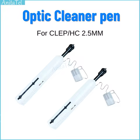 One-Push Cleaning Tool Fiber Optic Cleaner Pen For OPTITAP/HC 2.5Mm With 800+ Cleans Optitap Connect