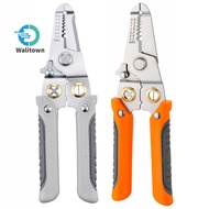 Wire strippers multi-function electrician special tools wire cutters artifact wire pulling scissors stripping peeling crimping wire dial