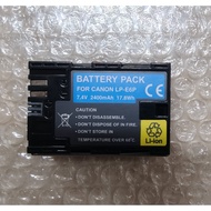 LP-E6P Battery Suitable for Canon R52 R62 R5 Second Generation R5MarkII R5C R6II R7 90D80D
