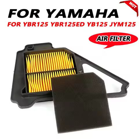 Air Filter For Yamaha YBR 125 JYM 125 YBR125 YBR125ED JYM125 YB 125 Z YB125 2008 Accessories Intake 