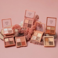 3ce Eyeshadow Palette 4 colors, Small size, many colors, 3ce Mini Multi Eye Color Palette Small Eye 