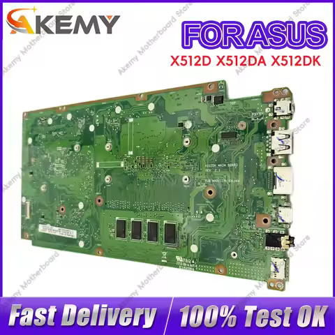 X512D X512DA Laptop Motherboard For ASUS VivoBook X512DA X512DK X512DAU M5050D M512D V5000d X512DAP