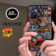 Case vivo v23e 4G/5G [GRFTY MOTIF] - Custom Case - Casing hp - Hardcase - Softcase - Glossy Shiny Ca