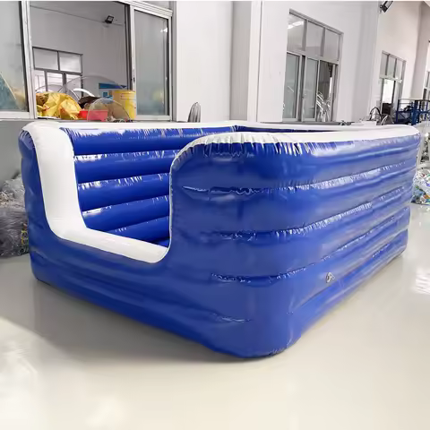 Airtight PVC Ball Pit Inflatable Foam Pit Soft Round Kiddie Baby Playpen Ball Pool For Kids Toddlers