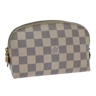 路易威登 Damier Azur Pochette 化妝品小包 N60024 LV 正品 bs13609