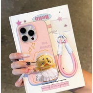 3D Doll Duck Cute 2-In-1 Casing Oppo reno 15 Pro Max Reno 15F 15 Pro Max A6T Pro 5G A6X 14F A3X A5 P