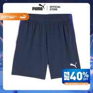 PUMA FOOTBALL - กางเกงออกกำลังกายเด็กโต individualFINAL สีฟ้า - 65952101
