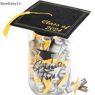 NB  Graduation Gifts 2024 DIY Graduation Mason Jar Filled With Money &amp; Class Of 2024 Cap Kit Graduation Centerpieces Congrats n