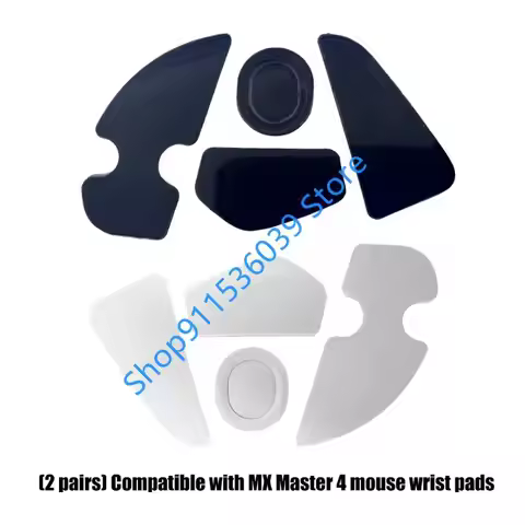 2Set Mouse Skate Feet Pad for Logitech MX Master 4 Mouse Mouse Non-slip Foot Stickers