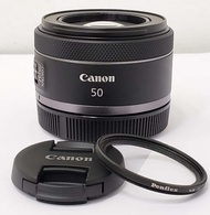 Canon RF 50mm f1.8 STM - 98% New, 送 UV 保護濾鏡