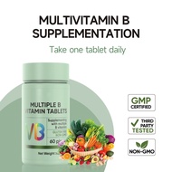 B complex vitamin tablets multiple B vitamins 60 tablets vitamin B complex supplement