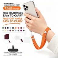 Phone Wrist Strap Adjustable Anti-Lost Lanyard with Universal Patch Universal Phone Hand Strap for I