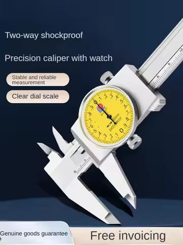 Dial Calipers with stainless steel material range 0-150mm 0-200mm 0-300mm ，accuracy：0.01mm/0.02mm sh