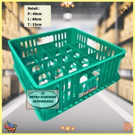 - Industrial BASKET 9879 L / PLASTIC CRATE / GLASS & BOTTLE CRATE / 25 GLASS CRATE