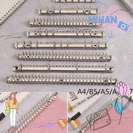 MIHAN A4/B5/A5/A6/A7 Binder Clip DIY Stationery Notepad Refillable Accessory Ring Binder