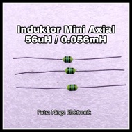 Induktor mini Axial 56uH / 0.056mH Lilitan / Inductor