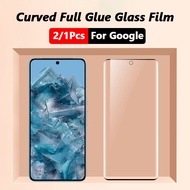 Curved Glass Screen Film for Google Pixel 8Pro/8/7Pro/7/7A/6Pro Full Glue Tempered Glass Screen Film