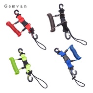 Gemvan Diving Lanyard Spring Coiled Lanyard Camera Lanyard with Quick White