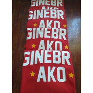 Ginebra ako red w/ personalized