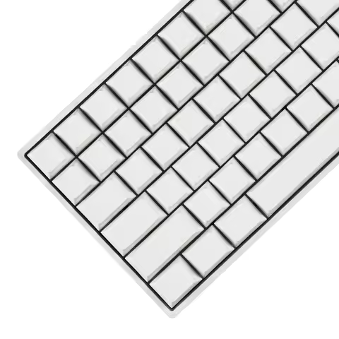 123 Cherry Profile Thick PBT ANSI ISO Blank Keycaps For 108 104 96 87 61 68 NJ80 GMMK 84 KBD75 KBD67