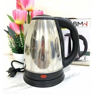 Teko Listrik Pemanas Air 2Liter Kettle Elecrtik High Quality Stainless Stell Bagus