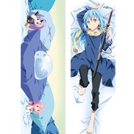 60x180cm Anime Rimuru Tempest Pillow Case Tensei shitara Slime Datta Ken Hugging Body Peacksin Throw