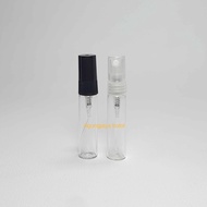 5 Ml Clear Glass Bottle with Spray Cap / Glass Bottle / Perfume Glass Bottle / Spray Glass Bottle / 
