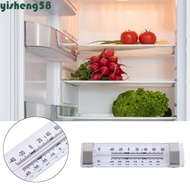 YISHENG Fridge Thermometer 1pcs Keep Fresh Fridge Freezer Tester Monitor Detector with Hanging Hook Temperature Meter