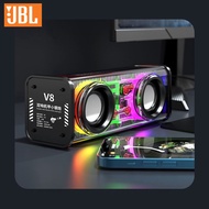 สปอตสินค้าคงคลัง + ปลาคอดลำโพง A88บลูทูธไร้สายแบบ V8สีใสเมชาสเตอริโอซับวูฟเฟอร์แบบพกพา TWS เชื่อมต่อ