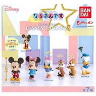 〘全套/散賣〙 BANDAI  Disney Friends 2 迪士尼朋友 排隊 系列 第二彈 扭蛋 (全7種) 米奇米妮 大鼻鋼牙 唐老鴨 黛絲 Mickey Minnie Chip n Dale