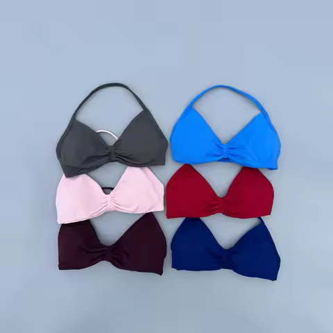 AURA SHARK Sports Strappy Bra Seamless Yoga Women Push Up Padded Tops Shockproof Gym Backless Workou