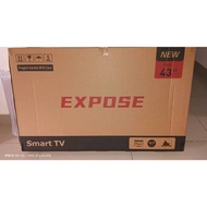 EXPOSE Android Tv 32 inch Smart Tv 43 inch LED Television 32/40/50 inch with wifi/YouTube/MYTV/Netflix/HDMI