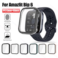 Amazfit Bip 6 Case PC Full Cover + Tempered Glass Hard Case For Amazfit Smart Watch Bip6 Accessories