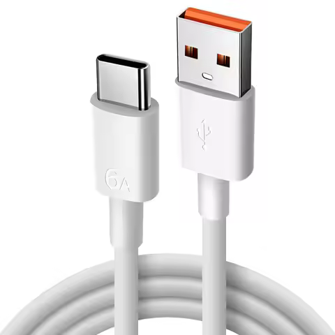 6A Super Fast Charging Type-C USB Cable for Huawei Honor Xiaomi Redmi OPPO VIVO realme iQOO Android 
