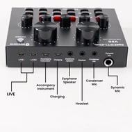 Sound Card Mixer Audio Sound Card For Live Audio External