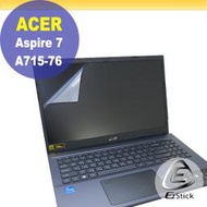 【Ezstick】ACER Aspire A715-76 靜電式筆電LCD液晶螢幕貼 (可選鏡面或霧面)