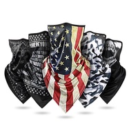 【HOT】 Motorcycle Bandana Face Men Caps Helmet Balaclava Headwrap Shield Headband Cycling Hat