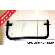 [ORI] Excavator HITACHI EX120-1 EX200-1 EX300-1 Cabin Frontside Lower Mirror Frame Glasses Cermin De