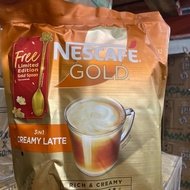 Nescafe Gold Creamy Latte 12 x 31g Creamy Latte