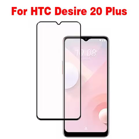 3D Full Glue Tempered Glass For HTC Desire 20 Plus High Quality 9H film Explosion-proof Screen Prote